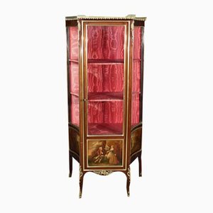 Vitrine Transition Louis XV en Acajou 1ère Partie, 20ème Siècle
