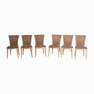 Fabric Chairs in Grey Mottled Shimmering fro Thonet