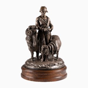 Sculpture of a Trophy from Christofle, 19th Century