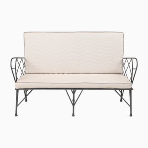 Divano da esterno Eden in ferro di Il Bronzetto