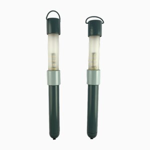 Tragbare EDI Lampen Modell 2713 von Piero Castiglioni für Fontan Aarte, Italien, 1982, 2er Set