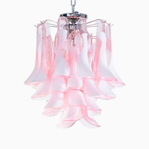Lampadario in vetro di Murano di Mazzega, Italia