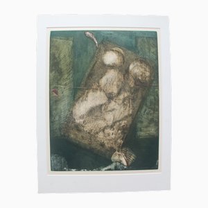 Rafal Strent, Relief, Radierung auf Papier, 1987