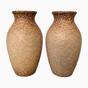 Vases Mid 20ème Siècle en Céramique par Gouda, Set de 2