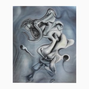 Stefano Mazzolini, Fotdon, 2004, Olio su tela