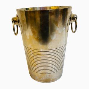 Versilberter französischer Champagnerkühler von Letang Remy, 1980er