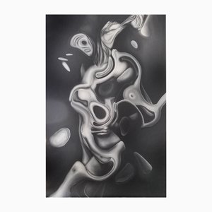 Stefano Mazzolini, Uomec, 2005, Olio su tela