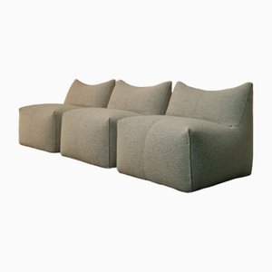 Divano modulare Le Bambole di Mario Bellini per B&b Italia, 1970, set di 3