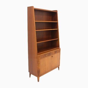 Scandinavian Mahogany Bookcase, Sweden, 1960s