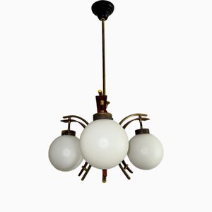 Mid-Century Style Danish Modern Chandelier, 1950s