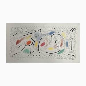 Leszek Rózga, Tingel-Tangel III, Mixed Media Drawing, 2001