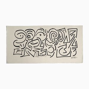 Leszek Rózga, Tingel-Tangel II, Mixed Media Drawing, 2001
