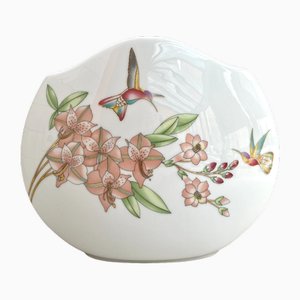 Vintage German Vase in Porcelain, 1980s