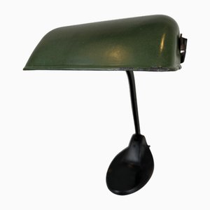 Art Deco Viktoria Tischlampe aus Emaille