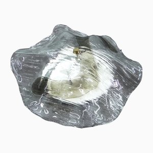 Lampada da soffitto in vetro smerigliato di JT Kalmar per Kalmar Franken KG, anni '60