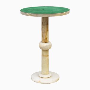 Column Coffee Table in Onyx, 1950s