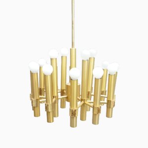 Lampadario di Angelo Brotto per Esperia, anni '60