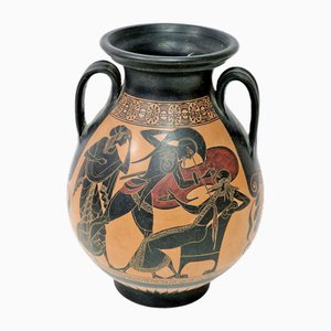 Griechische Vintage Keramikvase, 1950er