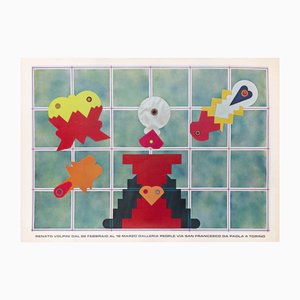 Poster vintage di Renato Volpini, 1972