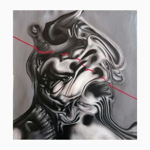 Stefano Mazzolini, F11, Oil on Canvas