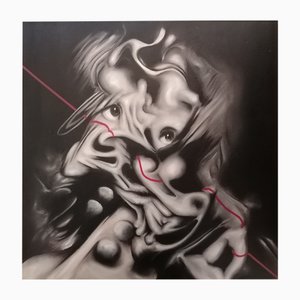 Stefano Mazzolini, F10, Oil on Canvas