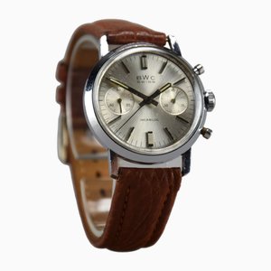 Cronógrafo BWC vintage de fabricación suiza, 1960