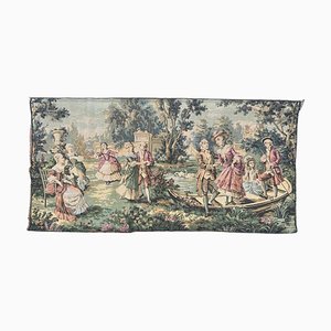 Tapisserie Jacquard Style Aubusson Vintage, France, 1980s
