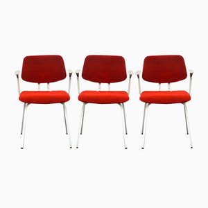 Chaises Vintage par Friso Kramer pour Ahrend De Cirkel, fin des années 1960, Set de 3