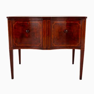 Sheraton Revival Side Cabinet in Mahogany, 1860