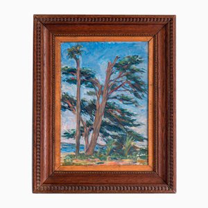 Louis Süe, The Parasol Pine, Oil Painting on Canvas, 1940