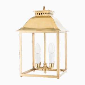Eden English Natural Brass Lantern by Il Bronzetto