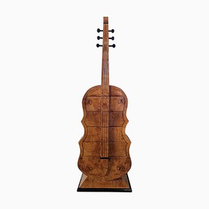 Art Deco Kommode in Form eines Kontrabasses, 1930er