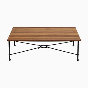 Table d'Extérieur Eden en Fer Peint par Il Bronzetto