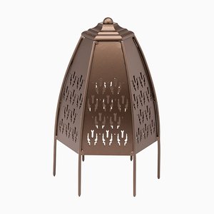 Earth Lantern in Iron by Il Bronzetto