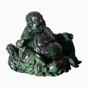 Estatua de Buda riendo, décadas de 1890 a 1910