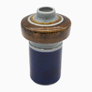 Vaso Titus vintage in porcellana di Olle Alberius per Rörstrand, Svezia, Svezia, anni '60 set di 2