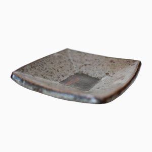 Plat Mid-Century en Poterie Moderne par Janet Leach, Angleterre