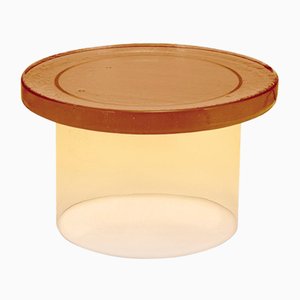 Tavolino Alwa Three Big 5801a color ambra di Sebastian Herkner per Pulpo