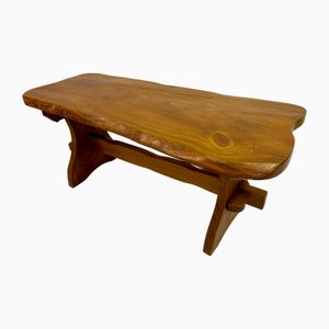 Mid-Century Elm Coffee Table, 1960s