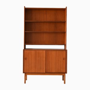 Vintage Bücherregal mit Türen, 1960er