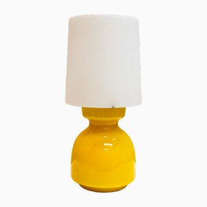 Italienische Tischlampe aus Muranoglas von Vistosi, 1960er