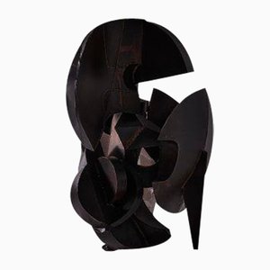 Escultura constructivista abstracta en metal de Sergio Ponzio IV, Italia, 1971