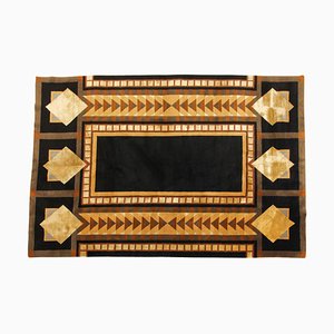 Vintage Imperial Squares Rug attributed to Frank Lloyd Wright, 1970s