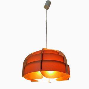 Vintage Space Age Pendant Lamp by Lars Hoyrup for Schioler, 1980s