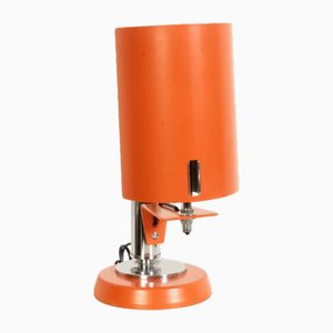 Orange Metal Table Lamp, 1970s