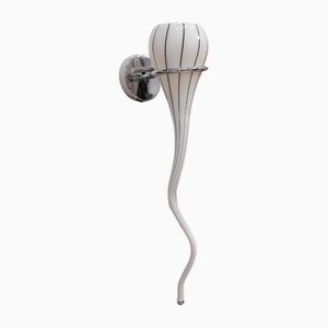 Wandlampe aus mundgeblasenem Glas von Paulmann, Deutschland