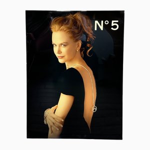 Coco Chanel No. 5. Advertisement Display with Nicole Kidman, 2000s