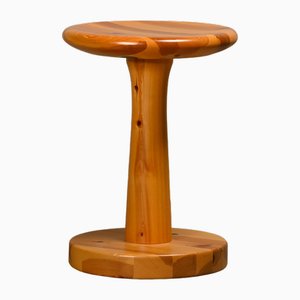 Stool in Natural Pine by Rainer Daumiller for Hirtshals Sawmill, Denmark, 1970s