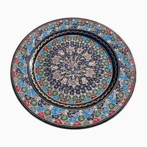Hand Carved Clove Design Copper Tray