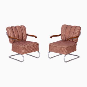 Set of Bauhaus Armchairs by O. Zoufalý, 1930s